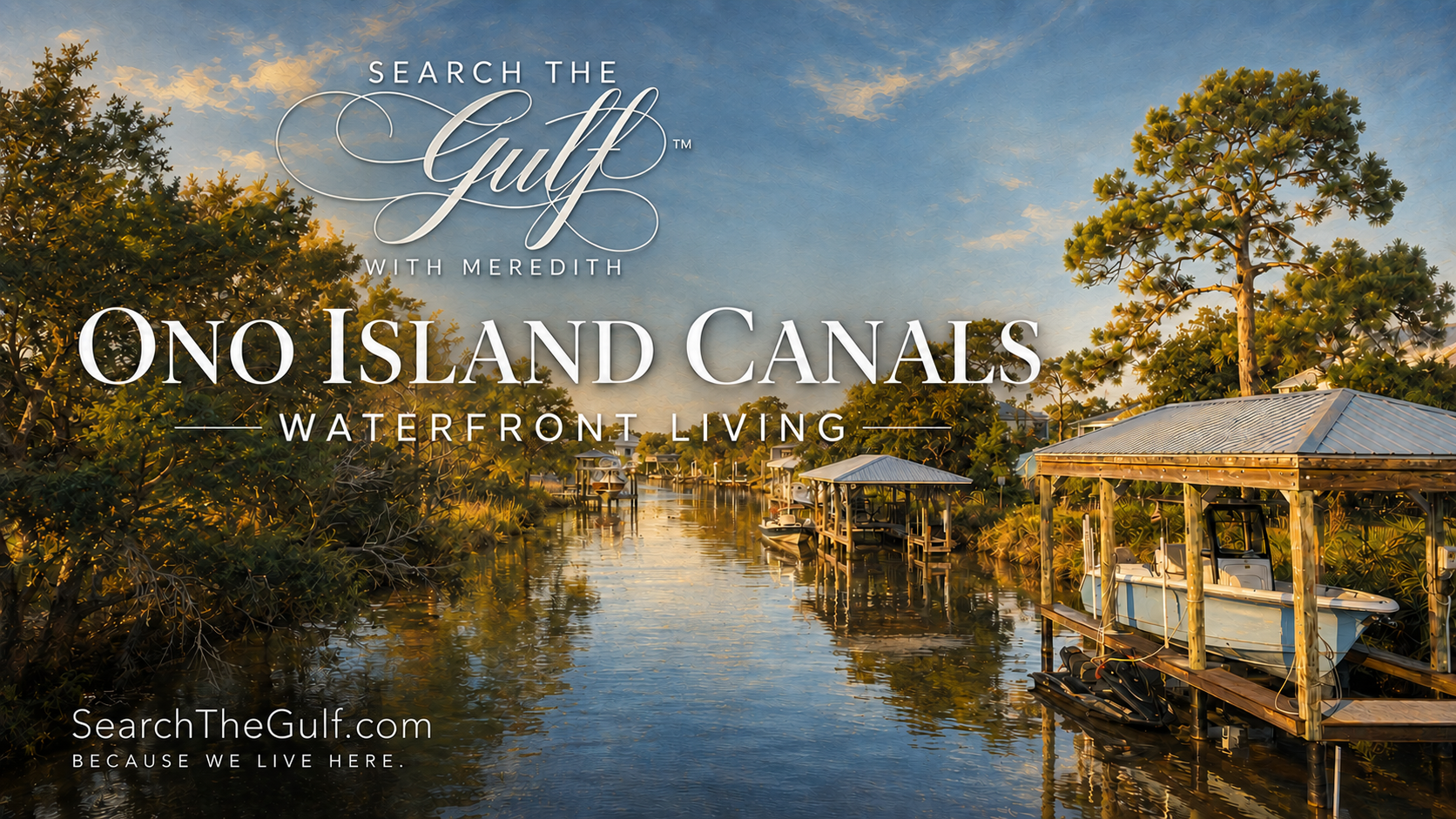 Ono Island Canal Front Homes Land For Sale